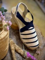 Alpargata de Mujer Cuña Bandas Elásticas Barceloneta - Imagen 2