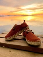 Alpargata artesanal de mujer modelo Mundet hecha a mano en Barcelona