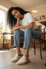 Alpargata para mujer Babucha Piel Inverna, una alpargata tipo Mule